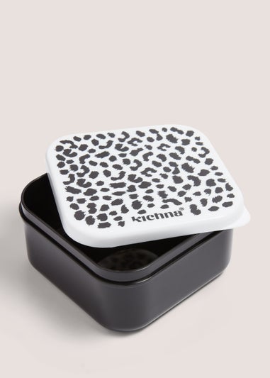 2 Pack Kichna Leopard Print Snack Pots