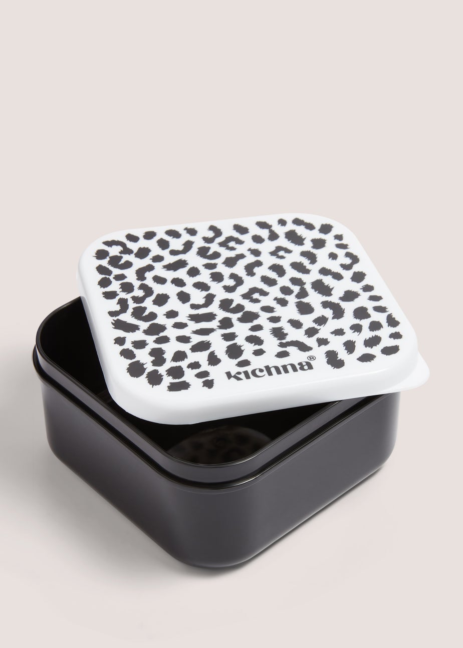 2 Pack Kichna Leopard Print Snack Pots