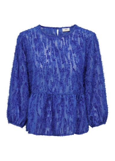 JDY King Blue 3/4 Sleeve Top