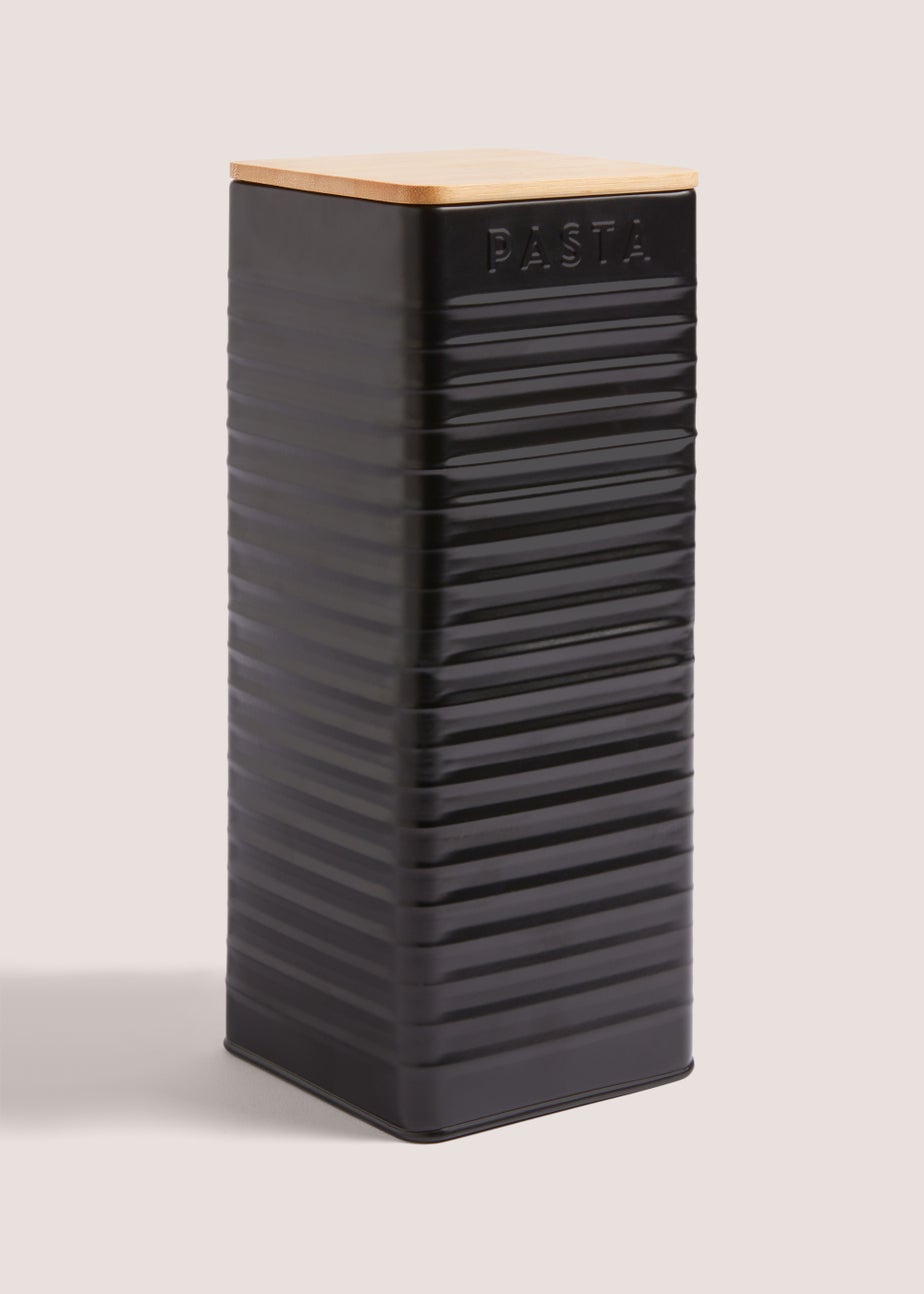 Black Spaghetti Tin (11.5cm x 28cm)