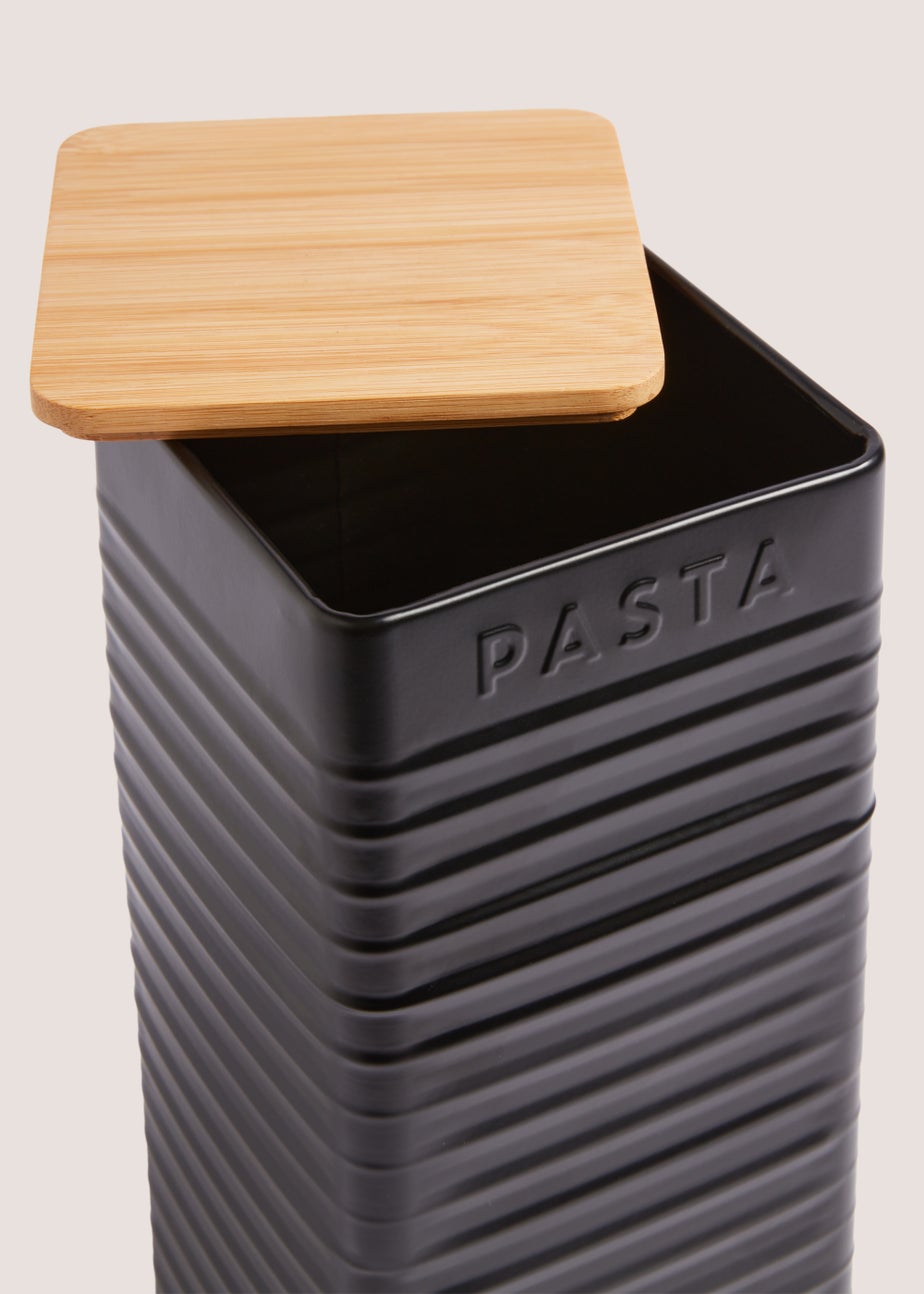 Black Spaghetti Tin (11.5cm x 28cm)