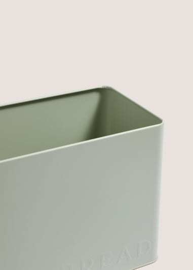 Pastel Green Bread Bin (23cm x 32cm x 17.5cm)