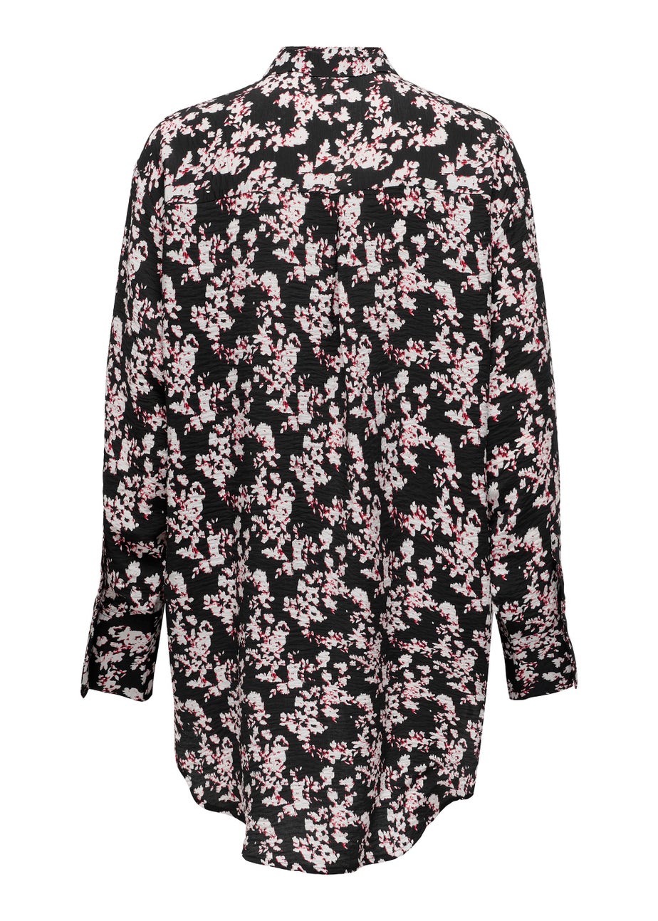JDY Multicoloured Floral Shirt Dress