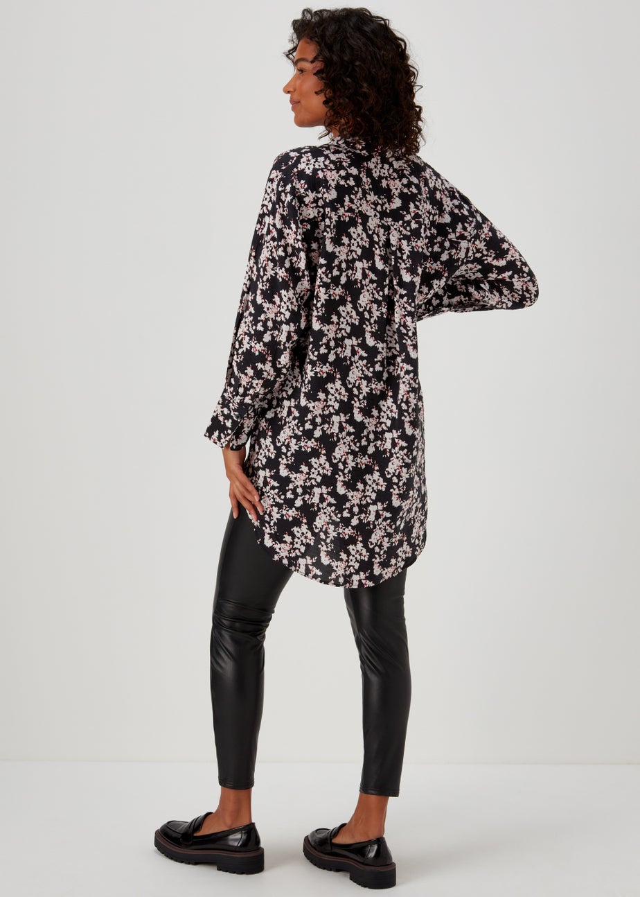 JDY Multicoloured Floral Shirt Dress