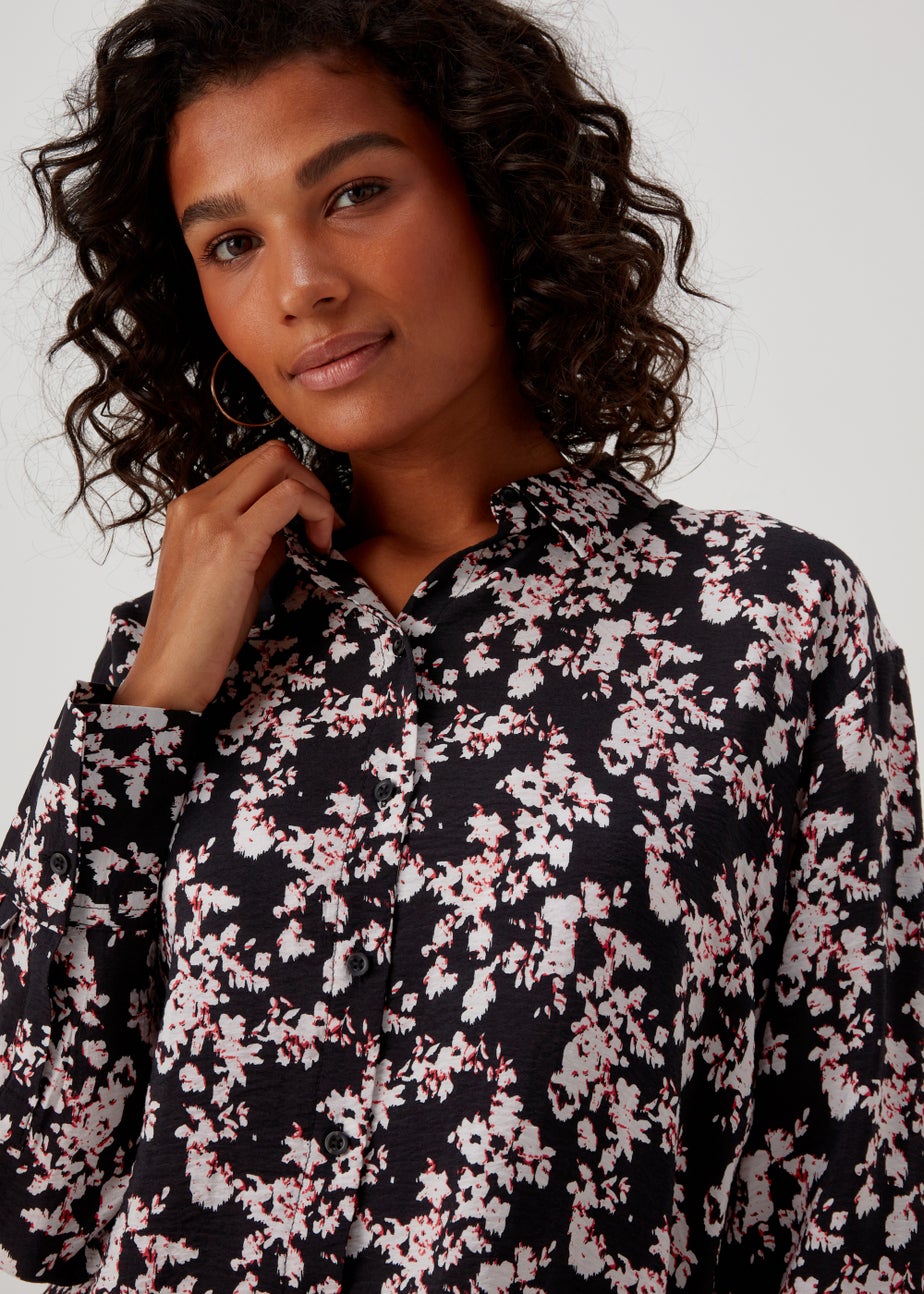 JDY Multicoloured Floral Shirt Dress