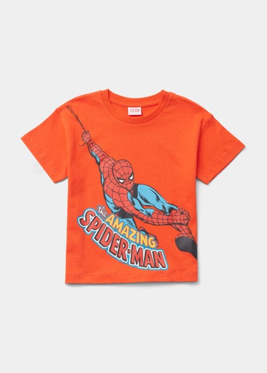 Kids Red Marvel Spider-Man T-Shirt (3-9yrs)