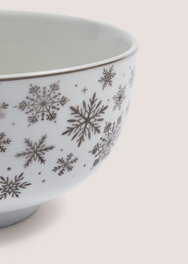 Snowflake Bowl (15cm x 9cm)