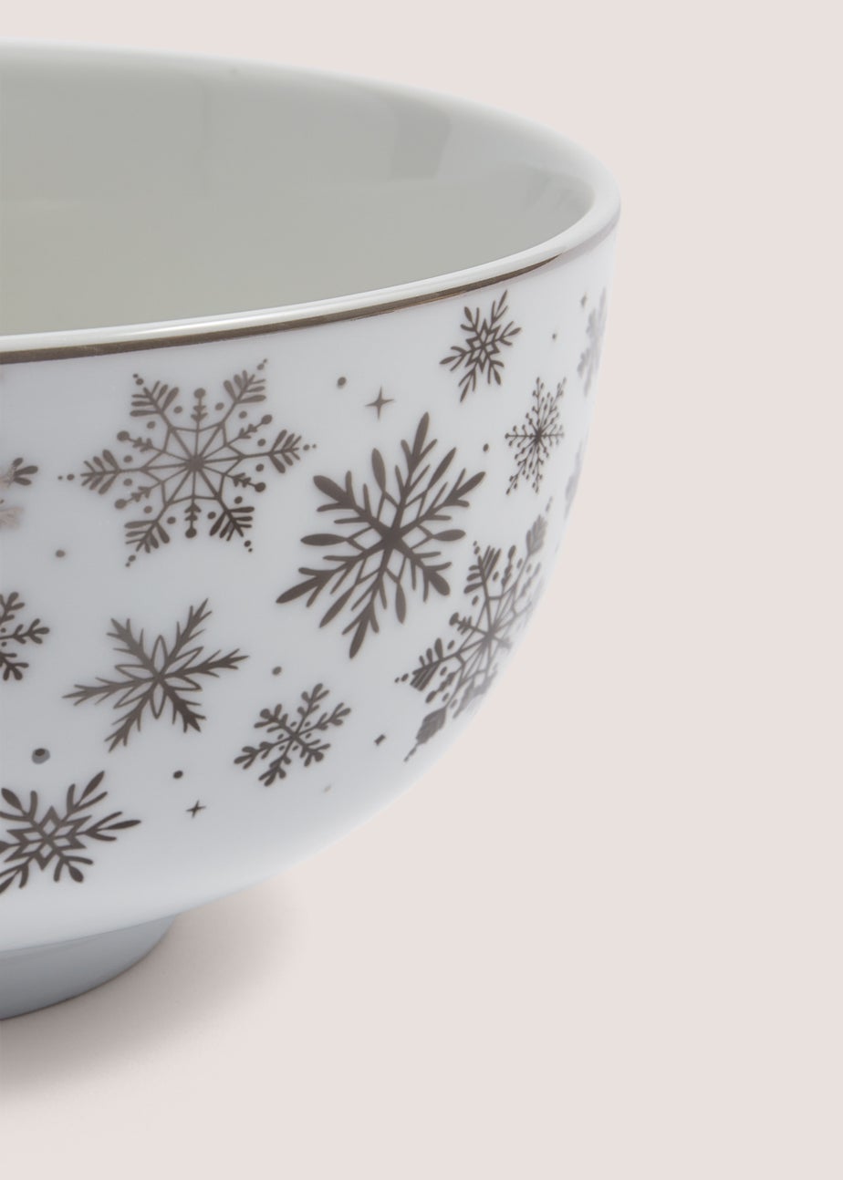Snowflake Bowl (15cm x 9cm)