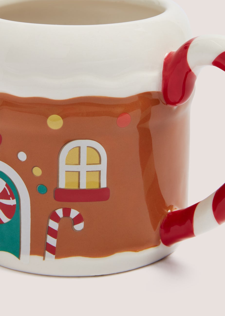 Christmas Gingerbread House Mug (9cm x 9cm)