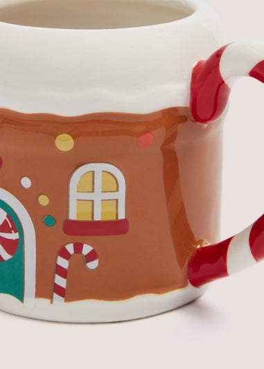 Christmas Gingerbread House Mug (9cm x 9cm)