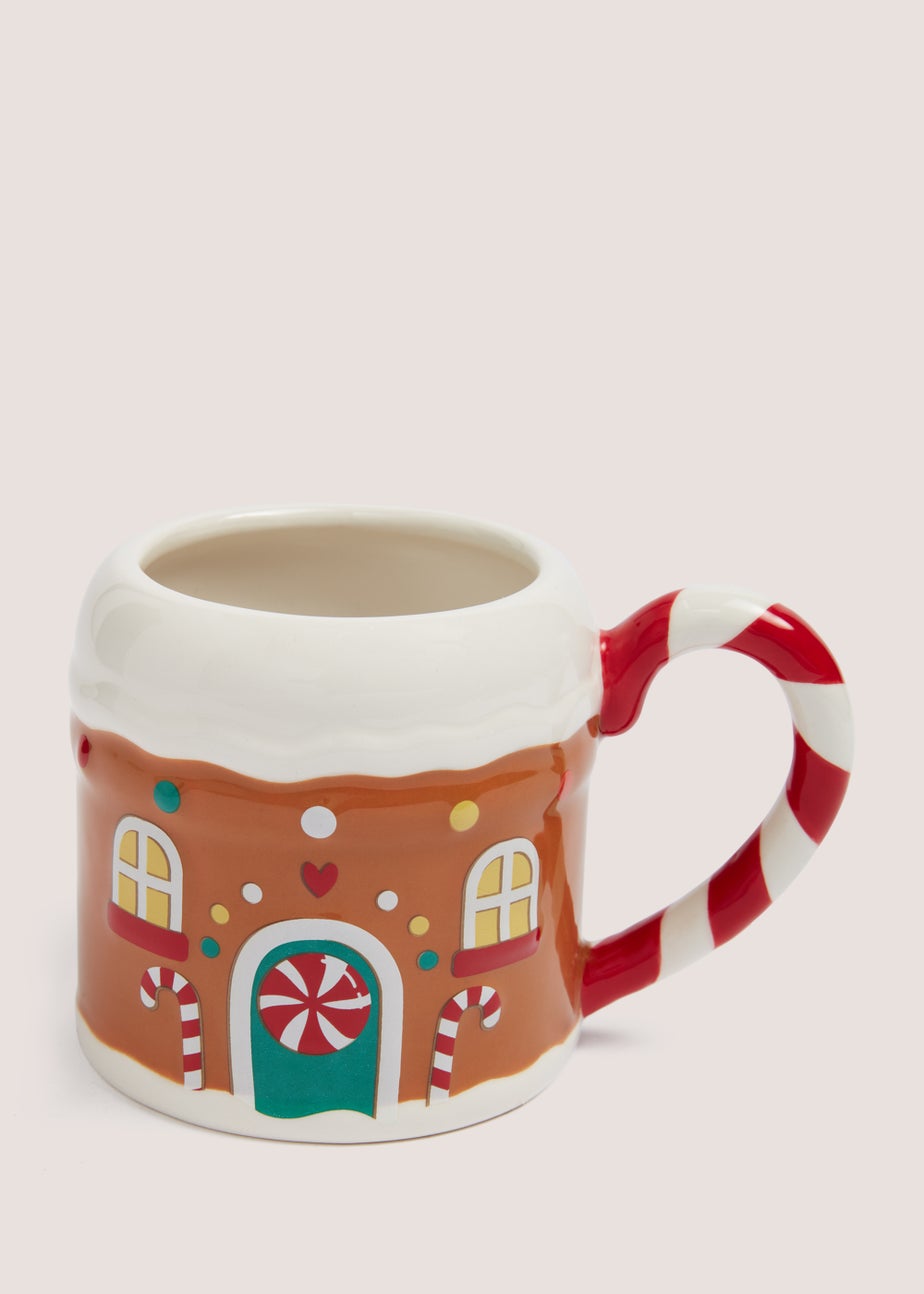 Christmas Gingerbread House Mug (9cm x 9cm)
