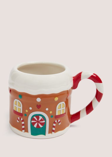 Christmas Gingerbread House Mug (9cm x 9cm)
