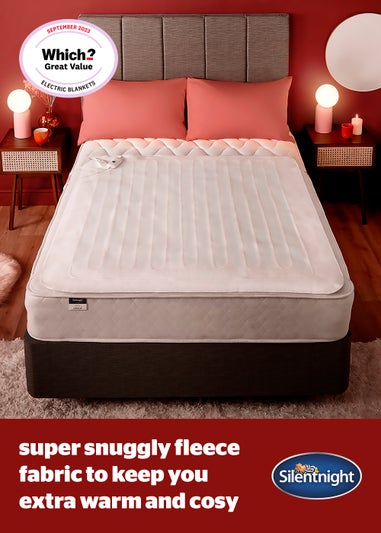 Silentnight White Comfort Control Electric Blanket
