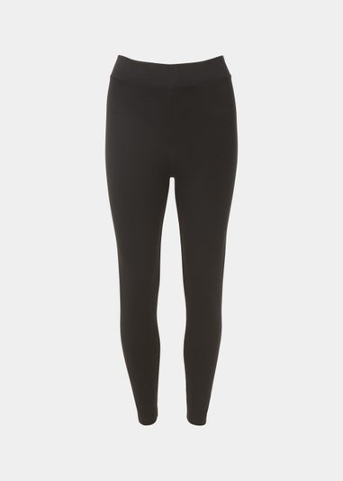 Black Ponte Leggings