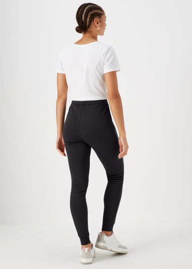 Black Fleece Lined Leggings