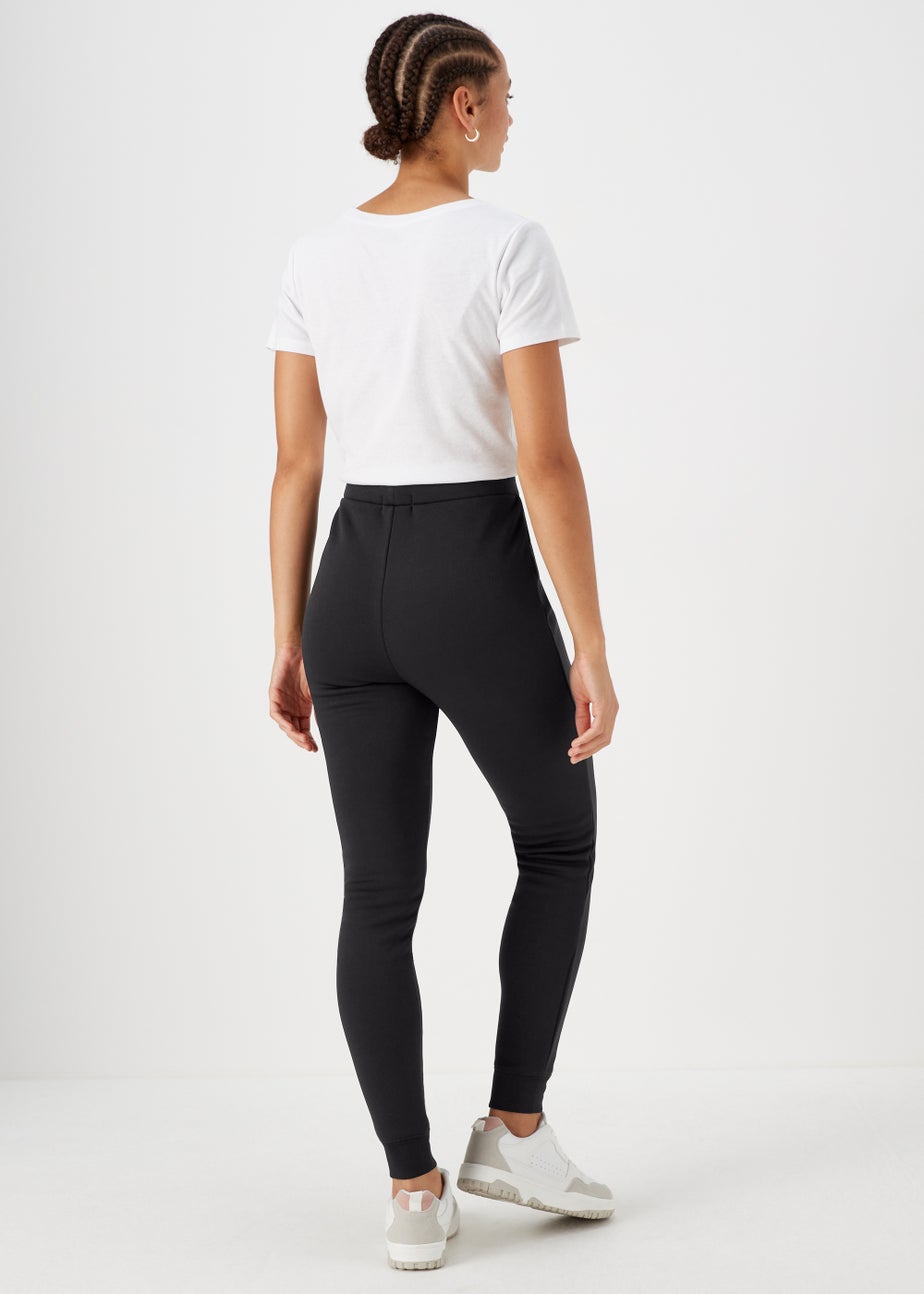 Black Fleece Lined Leggings