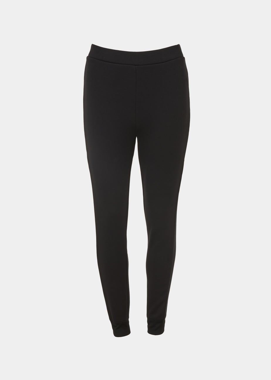 Black Fleece Lined Leggings