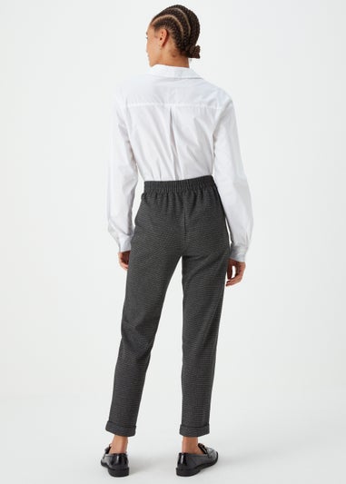 Black Pull On Trousers