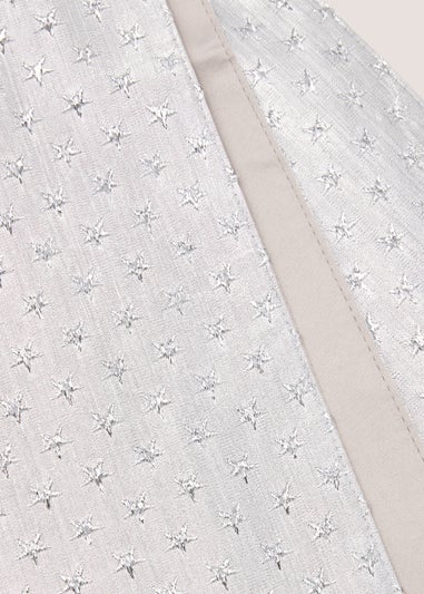 Silver Glitz Christmas Runner (225cm x 35cm)