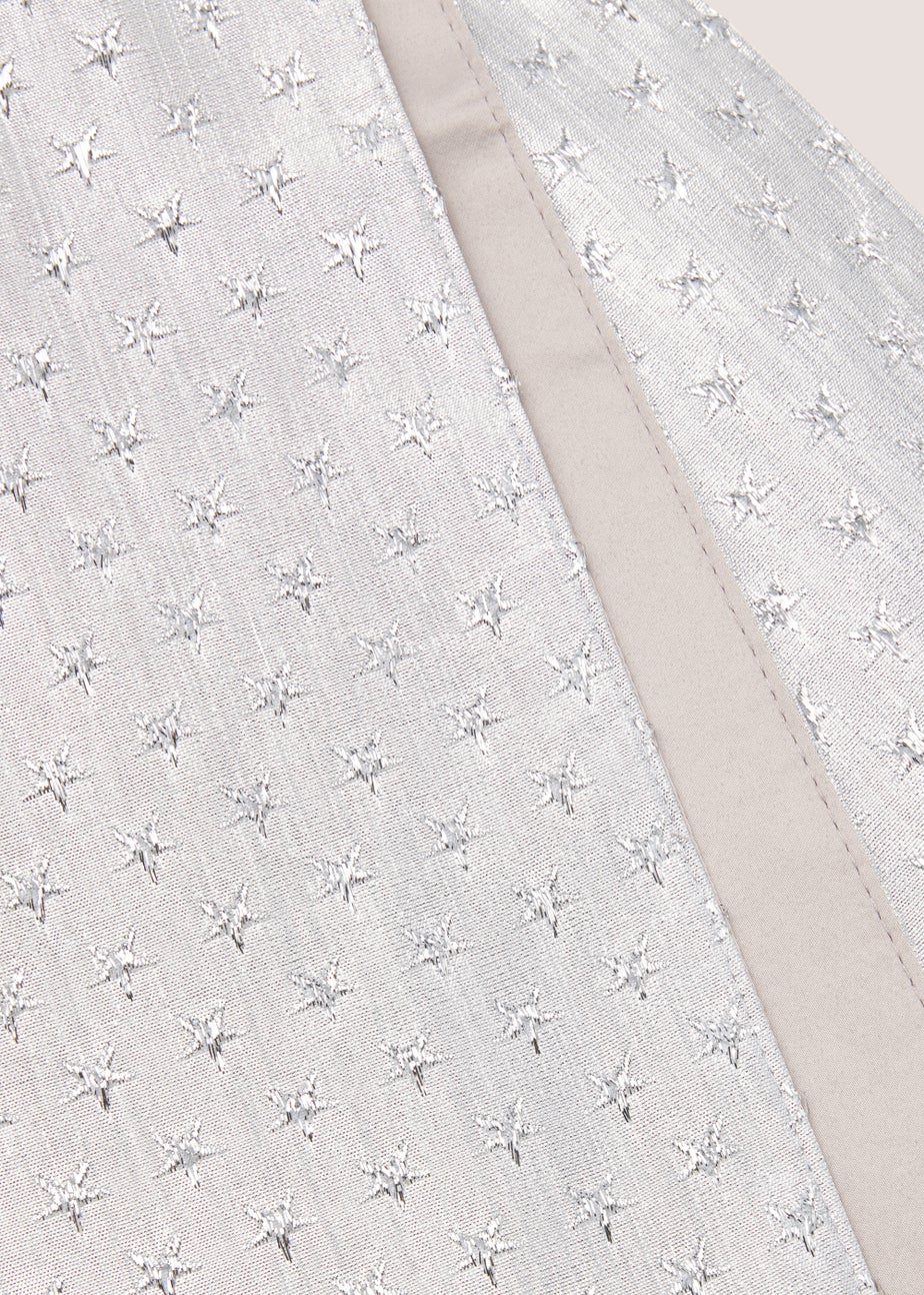 Silver Glitz Christmas Runner (225cm x 35cm)