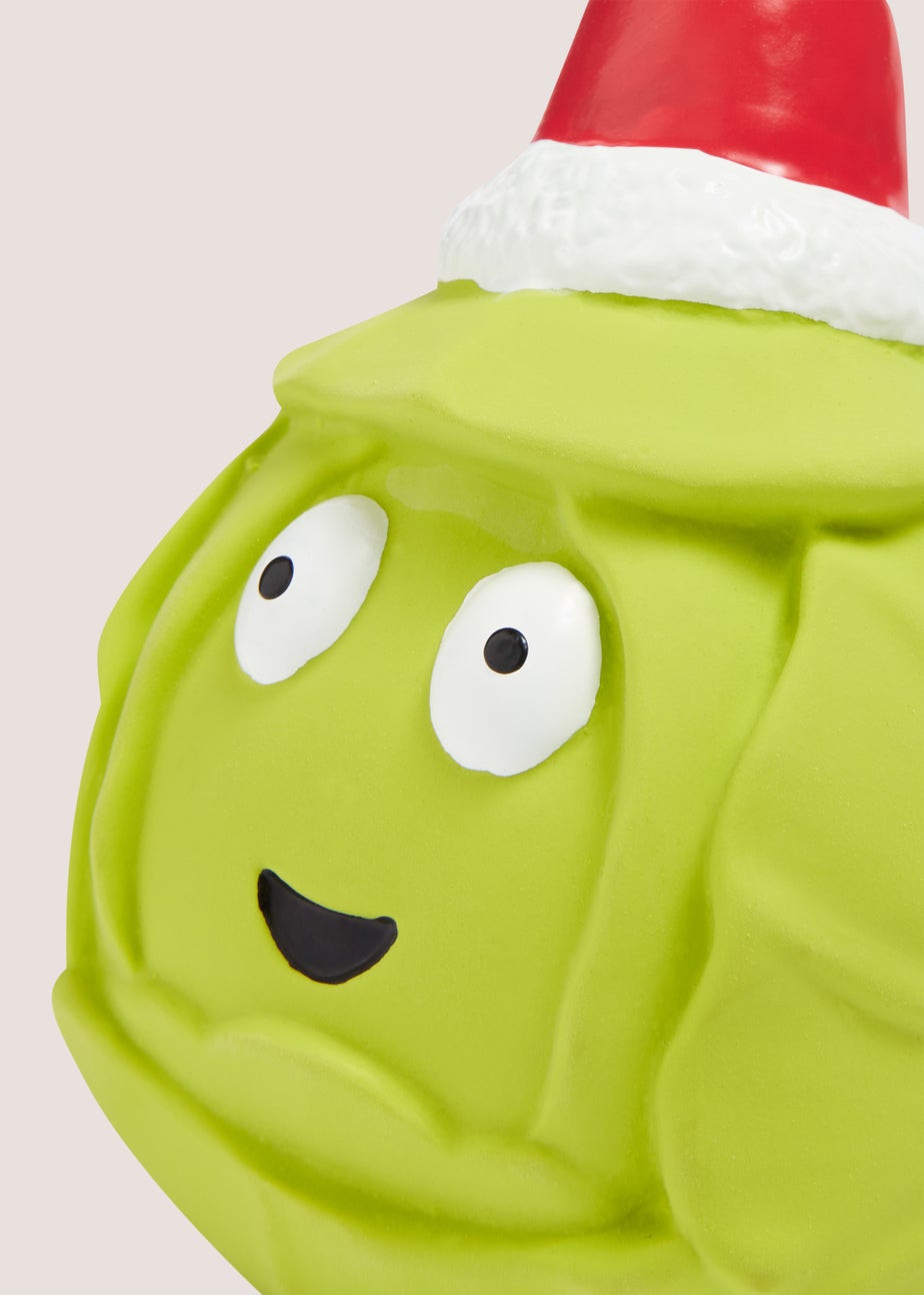 Brussel Sprout Pet Toy (12cm x 9cm x 9cm)