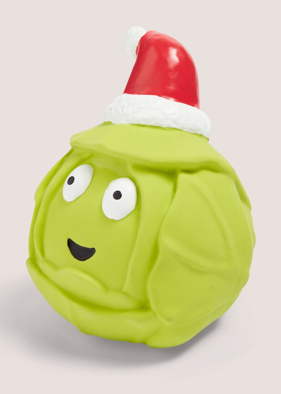 Brussel Sprout Pet Toy (12cm x 9cm x 9cm)