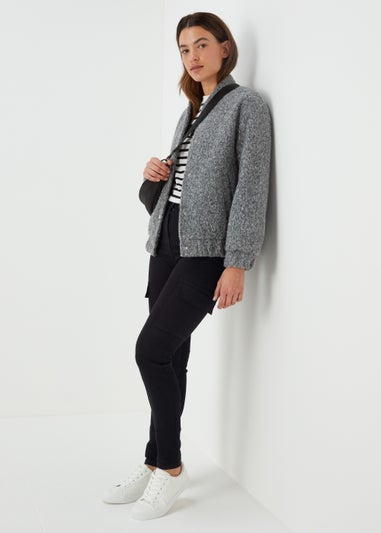 Black Cargo Skinny Jeans