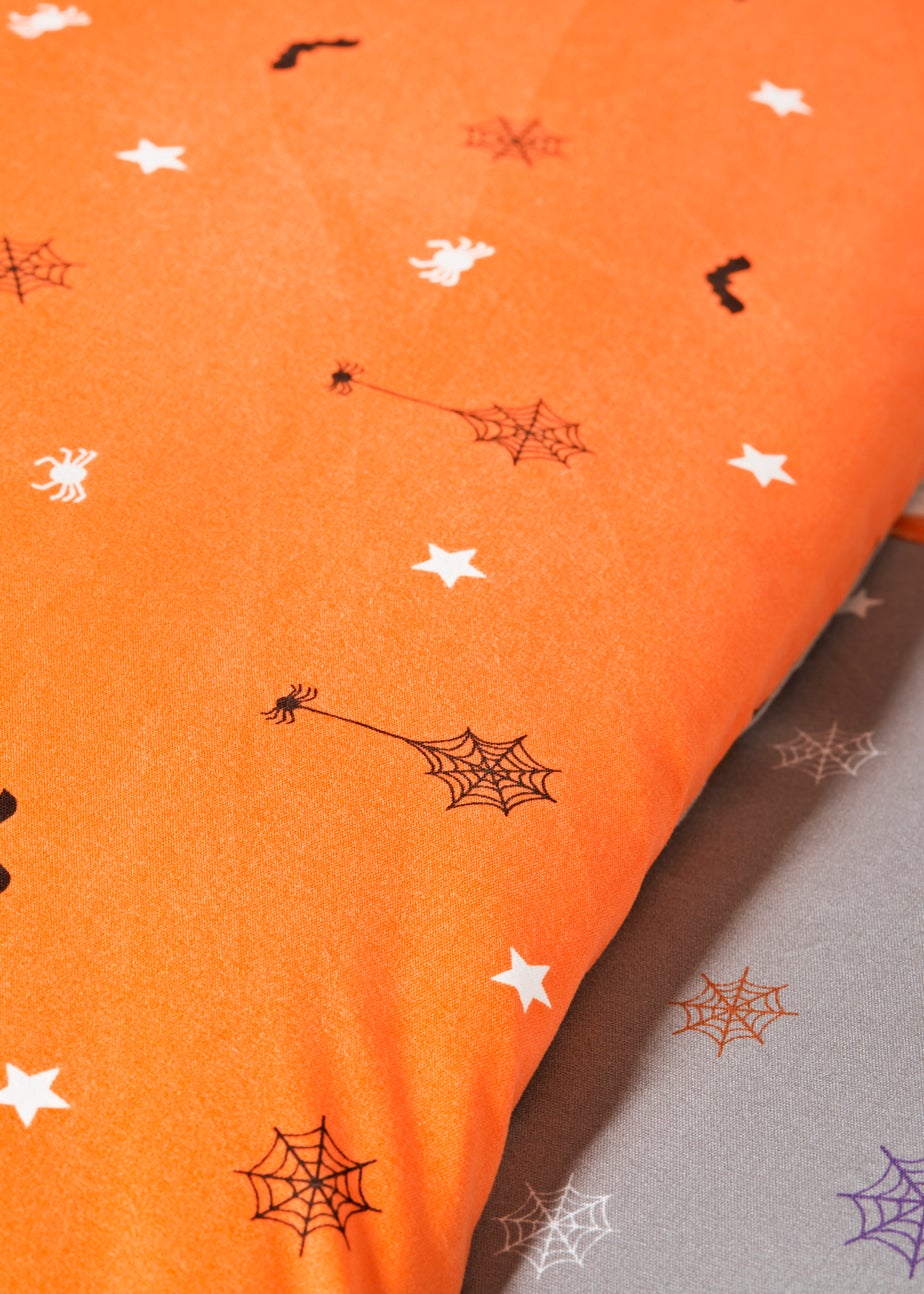 Grey Halloween Gonk Duvet Cover