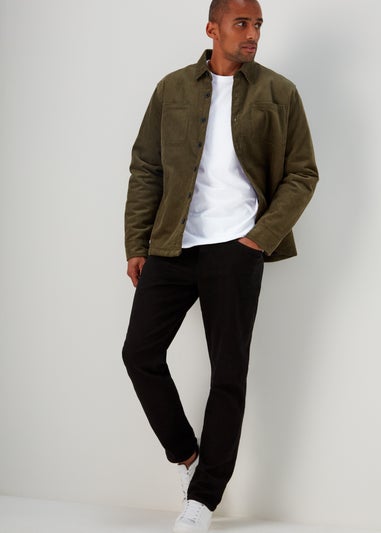 White Essential Crew Neck Long Sleeve T-Shirt