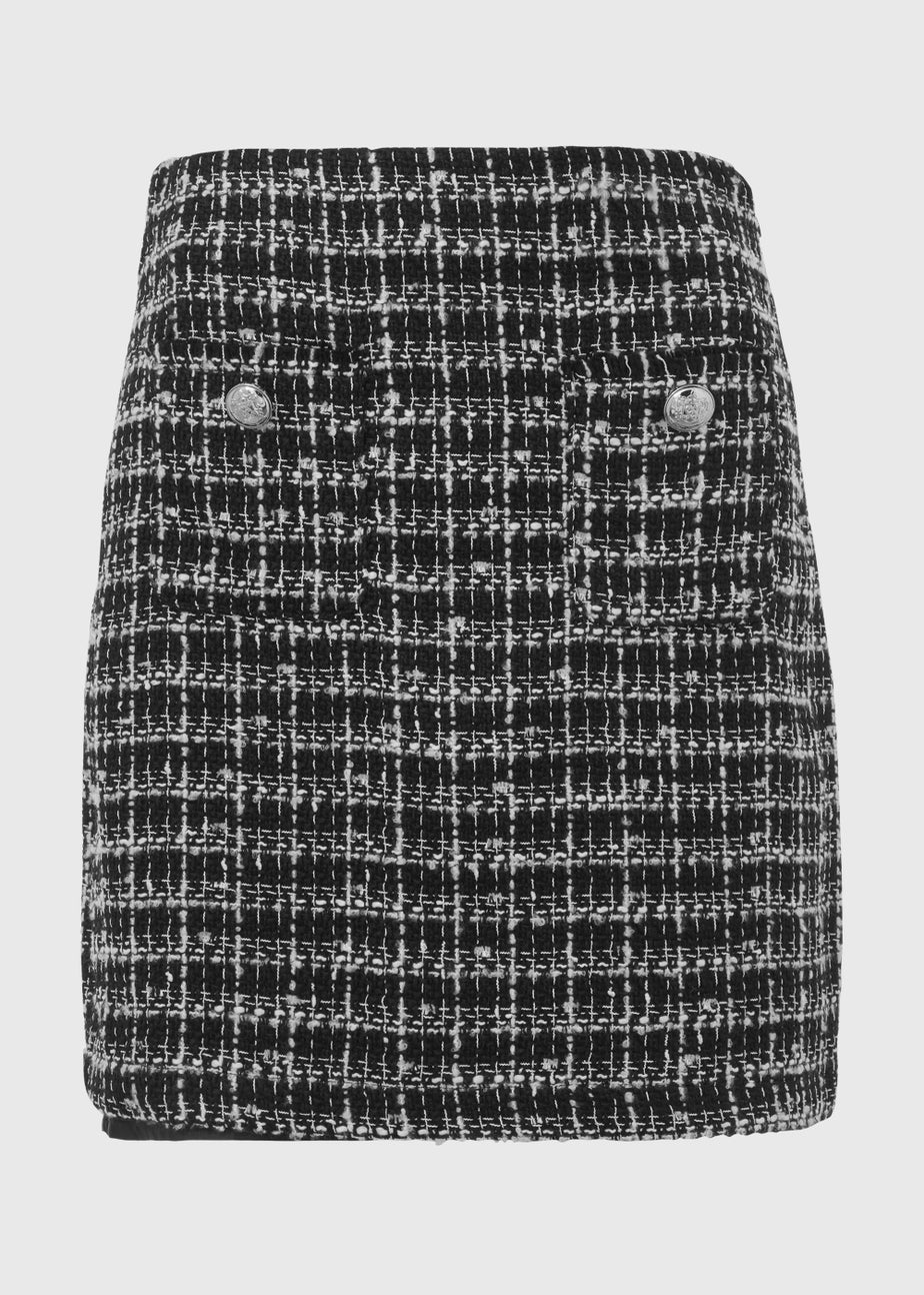 Et Vous Monochrome Textured A-Line Co-Ord Skirt
