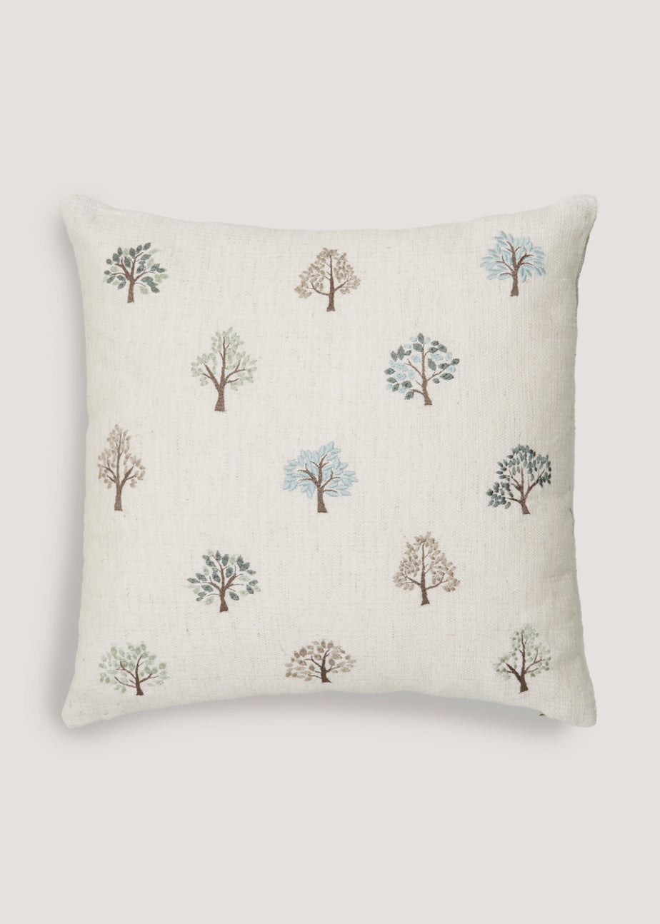 Green Tree Cushion (43cm x 43cm)