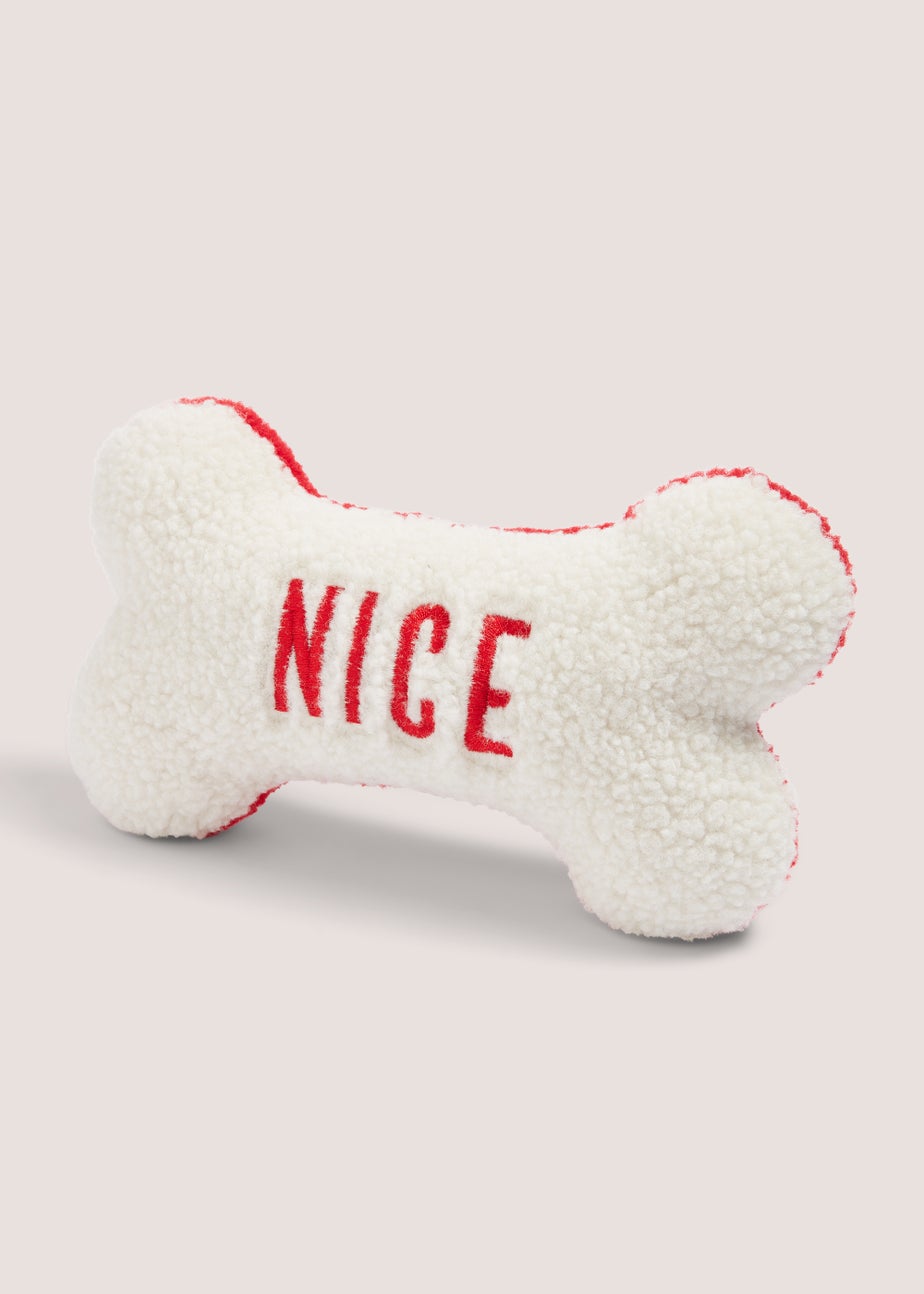 Naughty or Nice Bone Toy (14cm x 24cm x 5cm)