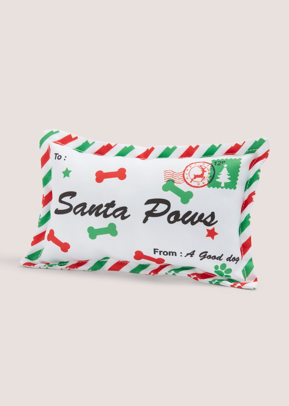 Letter to Santa Christmas Pet Toy (23cm x 13cm x 5cm)