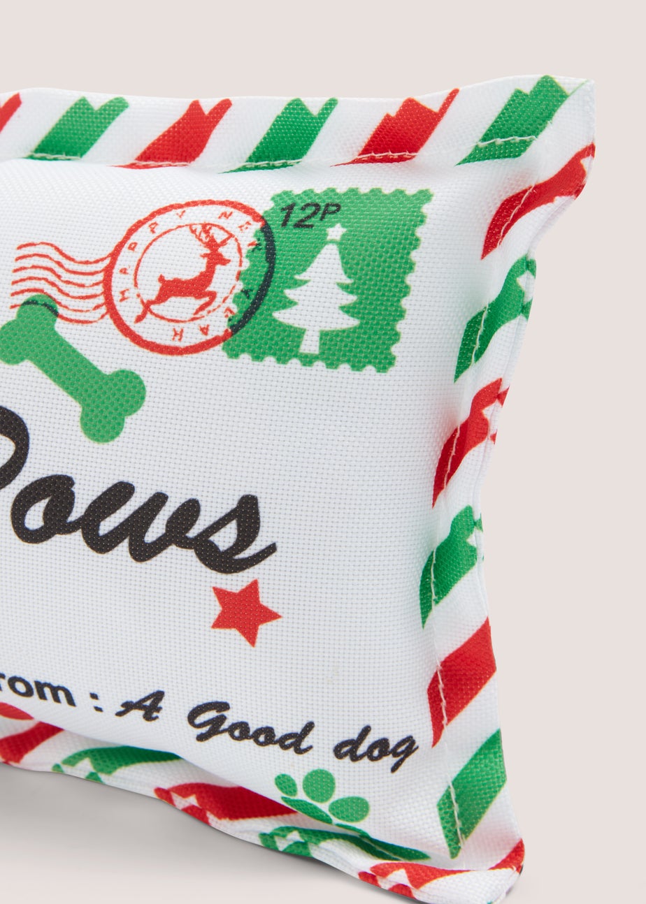 Letter to Santa Christmas Pet Toy (23cm x 13cm x 5cm)