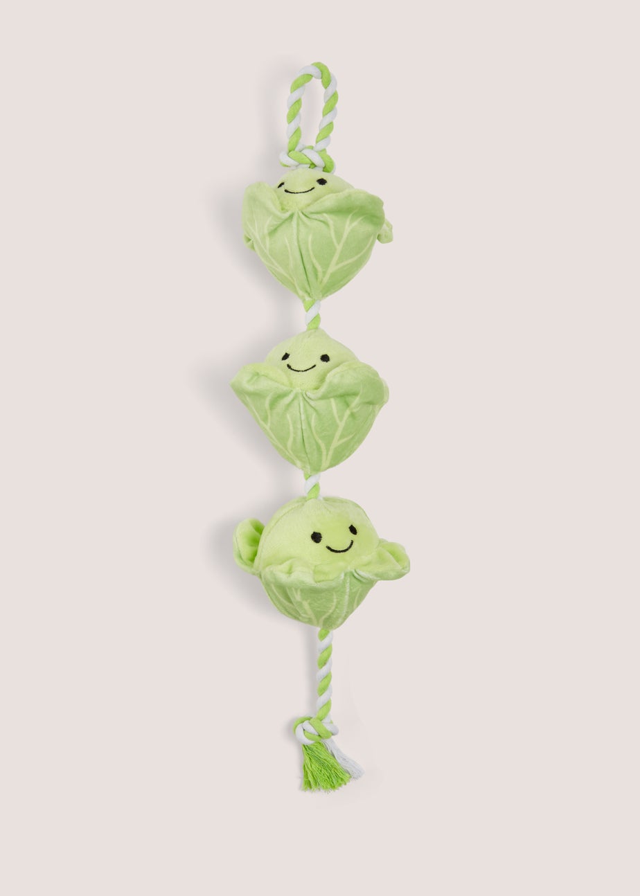 Sprouts on Rope Christmas Pet Toy (55cm x 11cm x 9cm)