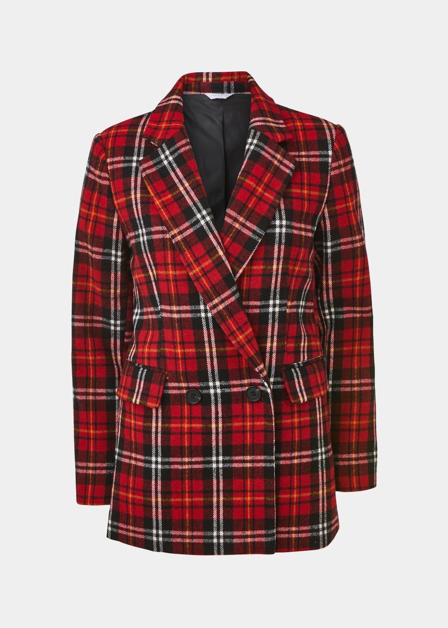 Red Tartan Blazer Matalan
