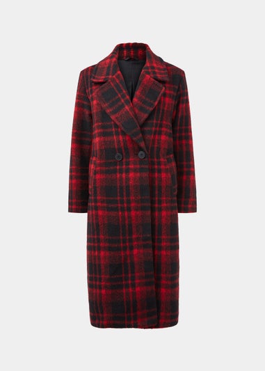 Red Check Overcoat