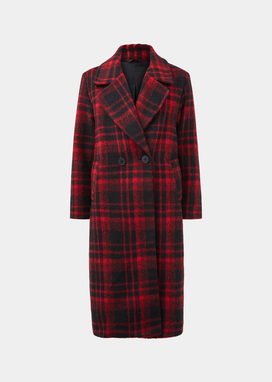 Red Check Overcoat