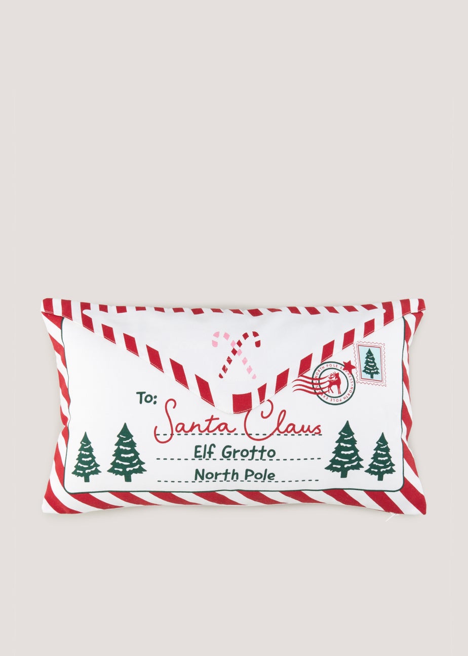 Letter to Santa Christmas Cushion (30cm x 50cm)