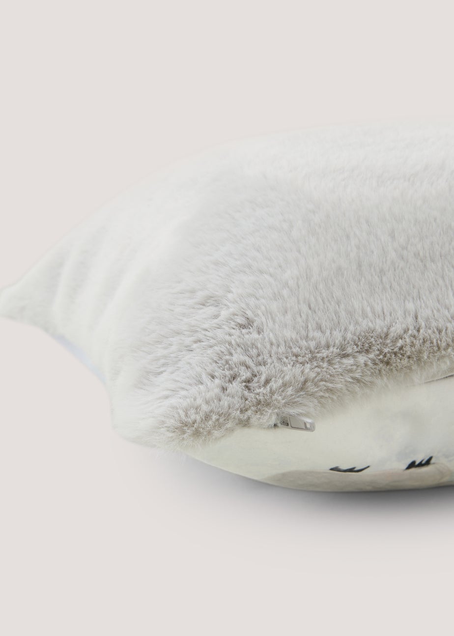 Snow Penguin Cushion (30cm x 50cm)