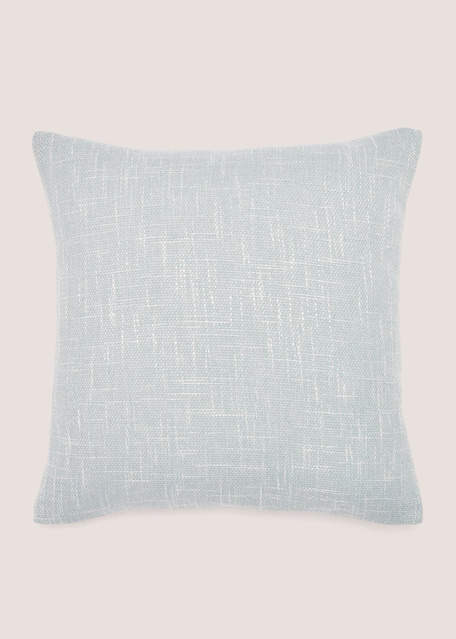 Blue Marl Textured Cushion (43cm x 43cm)