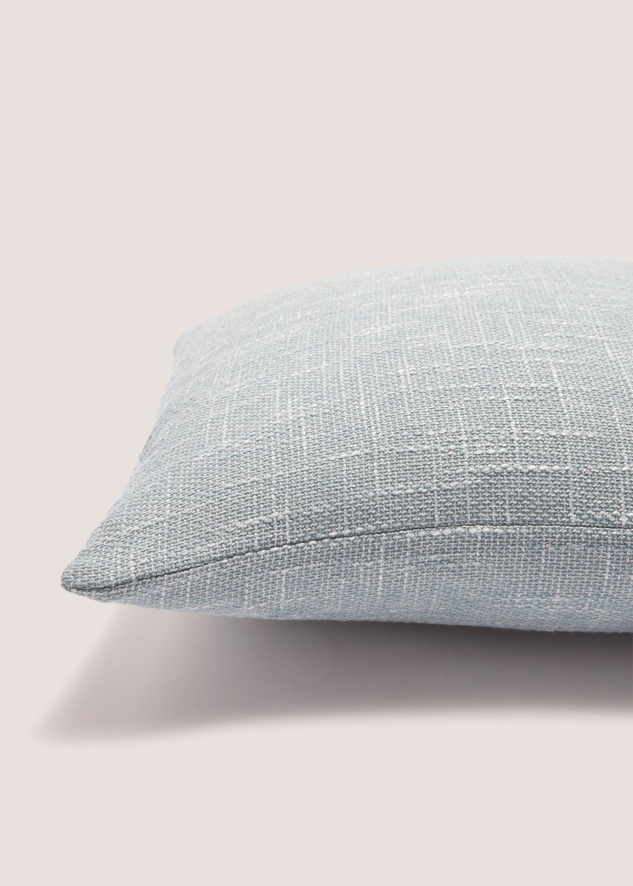 Blue Marl Textured Cushion (43cm x 43cm)