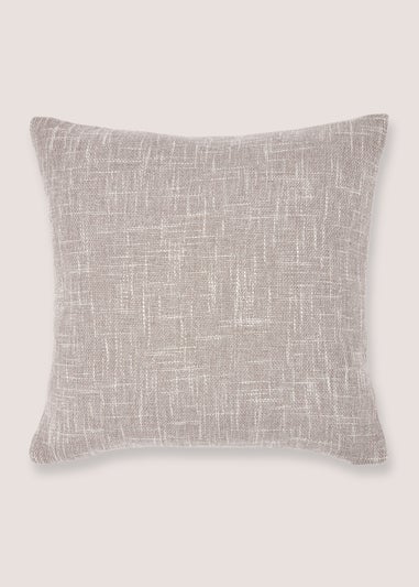 Grey Marl Textured Cushion (43cm x 43cm)