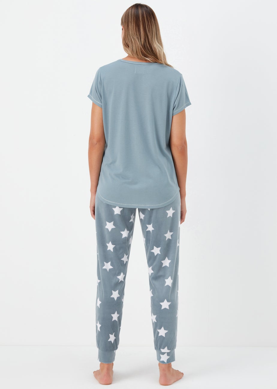 Aqua Shine Bright Fleece Pyjama Set