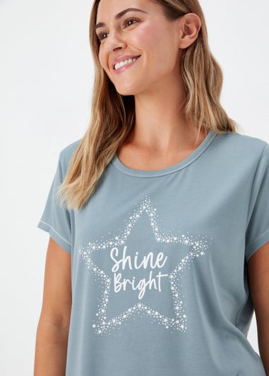 Aqua Shine Bright Fleece Pyjama Set