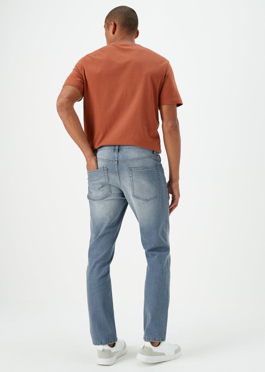 Grey Wash Slim Fit Jeans