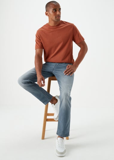 Grey Wash Slim Fit Jeans