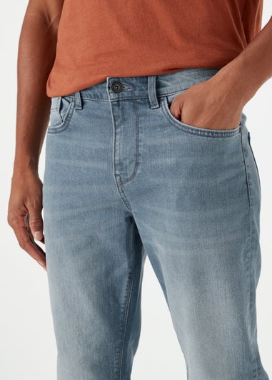 Grey Wash Slim Fit Jeans