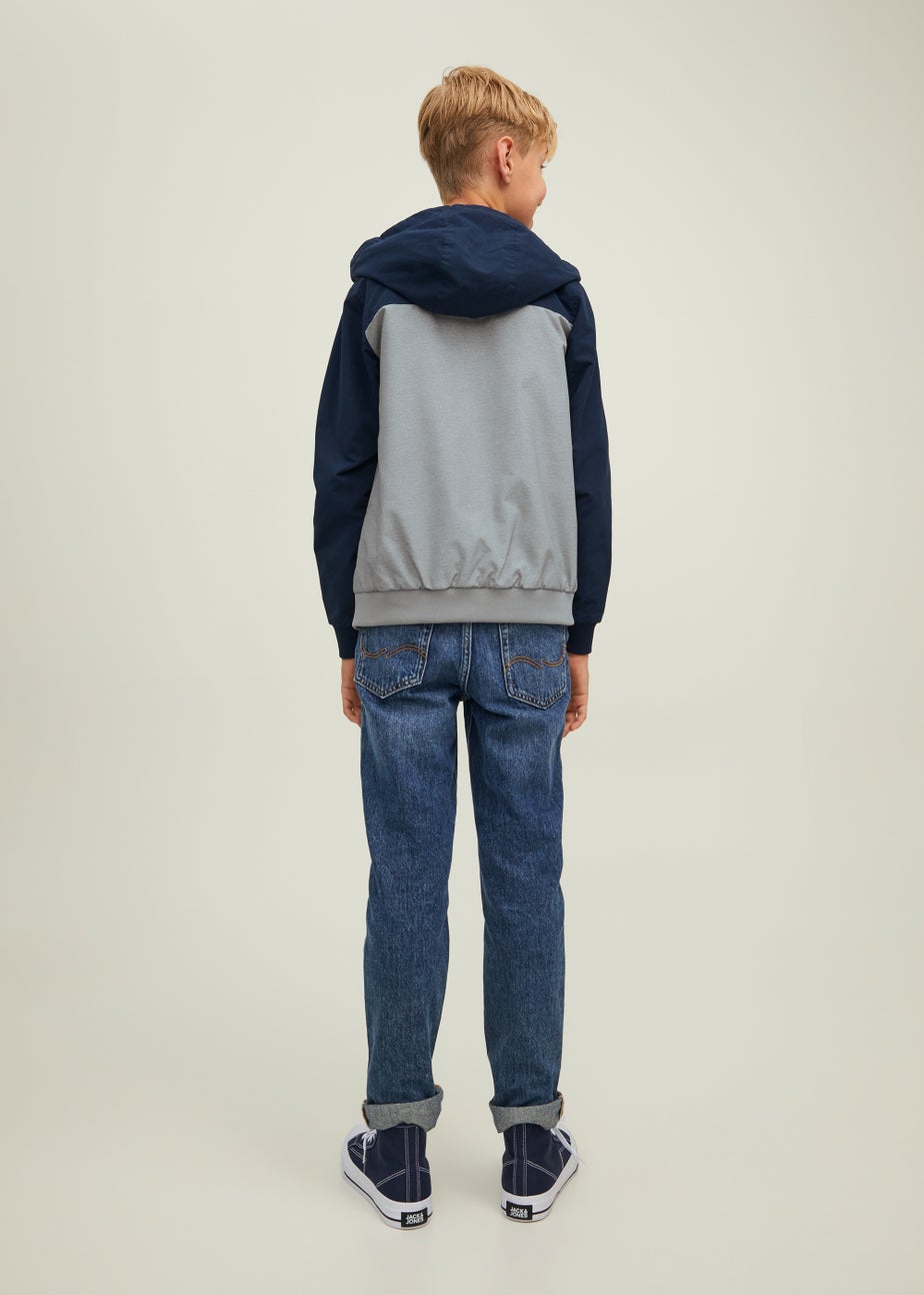 Jack & Jones Kids Navy Blocking Bomber Jacket (6-16yrs)