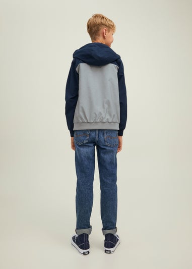 Jack & Jones Kids Navy Blocking Bomber Jacket (6-16yrs)
